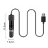 Black Gold Sand Heater Explosion-proof Glass Tube Heater Efficient Mini Usb Aquarium Heater with for Small for Tropical (black)