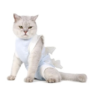 New cat spay/neuter recovery clothing Wound lick-resistant scratch resistant pet clothing Breathable cat clothing