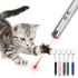Mini Cat Dog Fun 4mW Pointer Red Light Laser LED Training Torch Pet Toys Pen 2-In-1 Cat Pet Toy Red Laser Light LED Pointer B240801