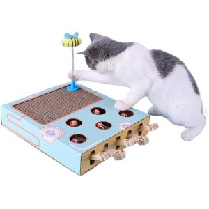 Funny Cat Toy Interactive Helper: 3 Function Cat Toy for Playful Fun (Default)