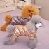 2025 new Fashion Pet Puppy Clothes Dog Clothing Autumn And Winter Warm