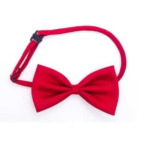 Charming Kids' Solid Color Bow Tie - Cute Polyester Neckwear Accessory for Parties & Weddings