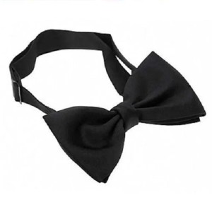 Mens Silk Bow Ties: Elegant Pre-Tied Bow Ties for Wedding Party, Solid Color Polyester Neckwear - Perfect for Formal Events, Lightweight for Daily Use