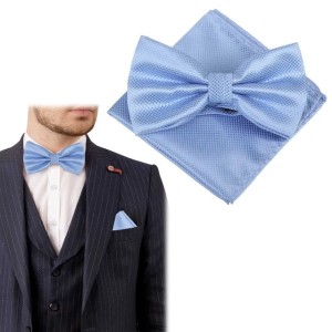Stay Fashionable Mens Bow with Pocket Easy to Wear Fashion Accessories Polyester Fiber W241007