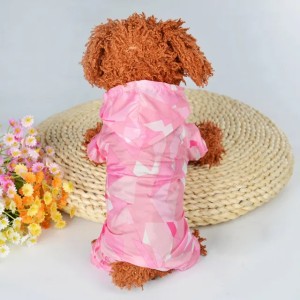 Small Dog Raincoats with Storage Bag - Waterproof, Elastic Sleeve Dog Apparel