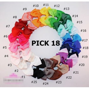 Boutique Hair Bows: Adorable 4