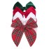 Christmas Hair Bows for Little Girls Baby Mom Velvet Fable Bow Hair Clips Xmas Plaid Red Green Hair Bow Accessories 251014