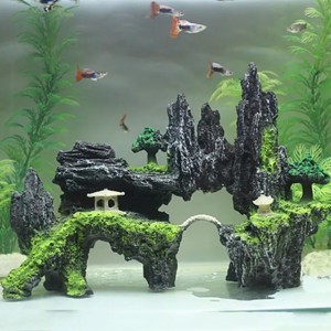 Plant Rockery Multi-style Aquarium Decorations, Fish Tank Decoration And Landscaping, Decorative Aquarium Accessories