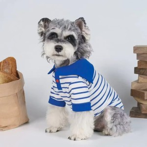 Lightweight Pet Apparel: Breathable Cotton Anti-Hair Loss Suit for Small Dogs - Ideal for Spring & Summer