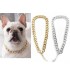 Gold Chain Dog Collars: Stylish Pet Necklace with Metal Chain Dog Collar, Durable Dog Collar Jewelry, Available in 16, 20, and 24 Inch Lengths (Gold) Gold Chain Dog Collars: Stylish Pet Necklace with Metal Chain Dog Collar, Durable Dog Collar Jewelry, Available in 16, 20, and 24 Inch Lengths (Gold)