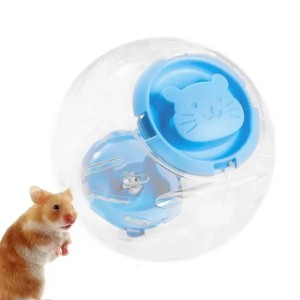 Hamster Exercise Ball: Silent Pet Rolling Wheel for Dwarf Hamsters, Ventilated Design, Interactive Indoor Play