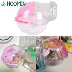 Hamster Pet Supplies: Small Animal Hygiene Station - Compact Plastic Litter Box for Hamsters, Mice, and Other Small Pets, Easy-Clean Design
