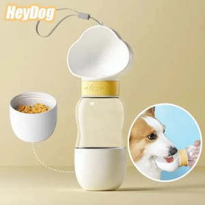 For Use Portable Companion Cup Plastic Bottle Walking Water Feeding Dog Accessories Outdoor 250527