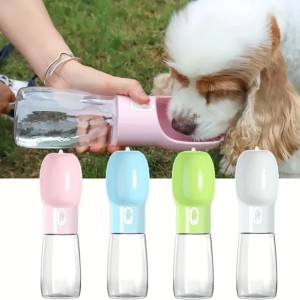 Portable Dog Water Bottle - Leakproof Travel Drinking Bottle for Hiking, Outdoor Adventures