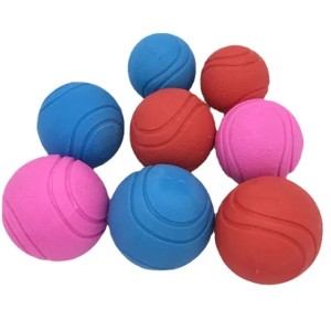 Pet Indestructible Durable Rubber Toy Self-Entertainment Boredom Relief Supplies Dog Ball