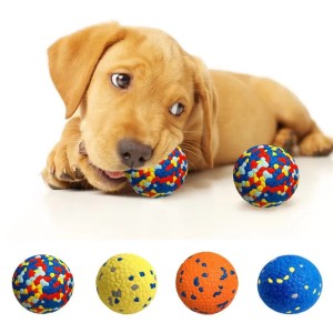 Chew Dog Toys Pet Toy Ball Launcher Durable Dog Toy Balls for Chewers Fetch Toys Water Toy for Outdoor Fun for Medium Small Dogs