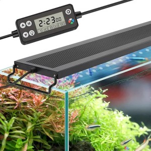 6075CM 247 Illumination Aquarium LED Light Sunrise Sunlight Moonlight Adjustable Timer Brightness Fish Tank 240906