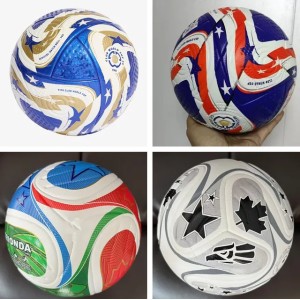 2026 Club NEW soccer Ball Size 5 high-grade nice match football Ship the World Cup balls without air add box