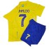 Sets/Suits Ronaldo Cr7 Jersey Kids Uniform Al Nassr Fc Saudi Arabia Blue And Yellow Drop Delivery Baby Maternity Clothing Childrens Otaod