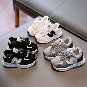 Free Shipping Kids Designer Shoes toddlers Sneakers Happysteps boys girls Low black grey white youth running Sports Trainers kid shoen sizes US5c-US4y H0030