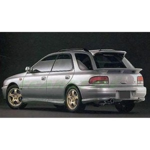For 1993-2001 Impreza Wagon WRX GC8 GF STI Hatchback ROOF Spoiler Rear Wing FRP unpainted