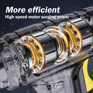 120W Car Air Pump Wireless/Wired Tire Inflatable Pump Portable Car Air Compressor Electric Car Tire Inflator For Car Bicycl U4P5