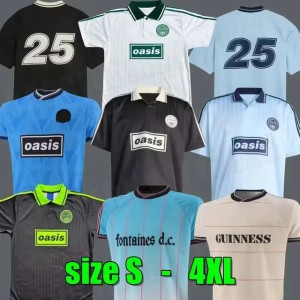 25 26 Oasis Tour Jacquard Jersey soccer maillot de foot football black Oasis Live Bohemians 2025 135th Anniversary Football Shirts Kit top