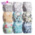 Cloth Diapers Adult Diapers Nappies Littles Bloomz9pcs/set STANDARD Hook-Loop Reusable Washable Real 0 inserts in one set 231024