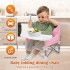 Baby Foldable Portable Dining Chair With Plate Seat Belt Childrens Beach Chair Camping Child Comfortable Feeding Seat Baby 240424 Baby Foldable Portable Dining Chair With Plate Seat Belt Childrens Beach Chair Camping Child Comfortable Feeding Seat Baby 240424