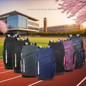 elite backpack Cushion Sports Backpack Multifunctional Air cushion Travel Bags Basketball Backpack Waterproof Outdoor Back Pack Laptop School Bag black