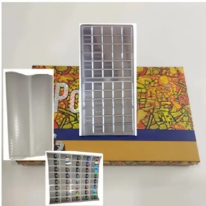 wholesale chocolate bar 4g Fill the display box Polkadot Mold with compatible Polkadot Packaging Boxes (Box+bag+sticker)