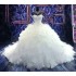 Classical Ball Gown Ruffles Wedding Dresses Organza Girl Wedding Bridal Gown 2025 New Woman Dress Lace Applique Beaded