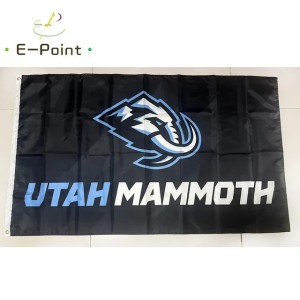 Utah Mammoth Flag 3*5ft (90cm*150cm) Polyester flags Banner decoration flying home & garden flagg Festive gifts