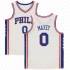 0 Tyrese Maxey Custom Basketball Jersey Embiid Stitched Personalized Customized Jerseys Custom Any Number Name 222
