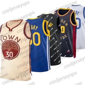 Custom 30 Curry 2025-26 City Basketball Jersey Butler III Kevon Looney Green Kuminga S-XXXL
