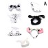 Cow Sexy Cosplay Costume Maid Swimsuit Anime Bikini Set Bra And Panty Stocking