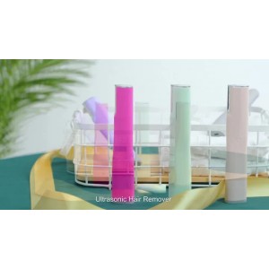 Rechargeable Ultrasonic Women's Hair Trimmer - Dual Blade for Face & Body