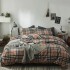 Designer bedding sets Classic Elegant stripes bedding bed sheet checkered 4pcs comforter set pillow cases luxury bedroom home decorations Designer bedding sets Classic Elegant stripes bedding bed sheet checkered 4pcs comforter set pillow cases luxury bedroom home decorations