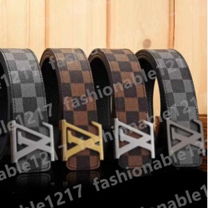 Buyers' Picks2025 Designer Classic Mens Belt Fashion Brand Genuine Leather Letter Printed Womens Accessories Belt High Quality Large Gold Buckle Casual Business Belt