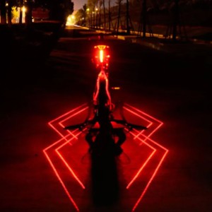USB Rechargeable Front Rear Bicycle Light Laser LED Bike Taillight Cycling Helmet Light Lamp Mount Bicycle Accessories