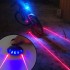Bike Lights Waterproof Bicycle Cycling Taillights LED Laser Safety Warning Tail Accessories Light 231206
