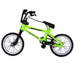 18:1 Retro Alloy Mini Finger BMX Bicycle Assembly Bike Model Toys Gadgets Gift Toys Model Mini Portable Bike For Kid