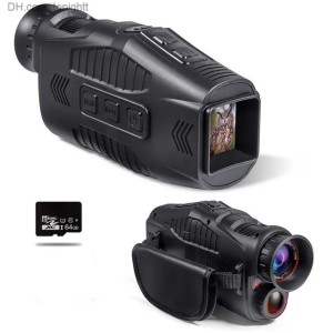 Telescopes 1080P HD Monocular Night Vision Device Rechargeable Infrared 5x Digital Zoom Goggles Hunting Camping Telescope Outdoor Recording Q230907