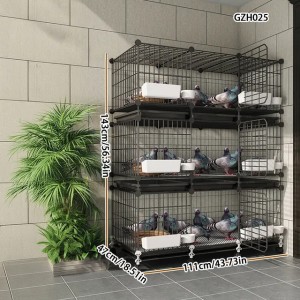 Household Extra-large Pigeon Nest Box Cage for Breeding Pairs - Innovative Duck Farming Pen