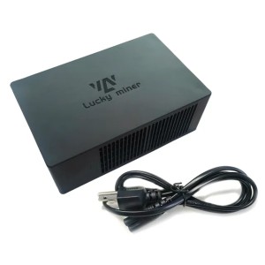 Stellapex Luckyminer LV08 Solo Bitcoin Miner 4.2TH/s 120W 0.027 J/GH WiFi/Ethernet/Hotspot 38dB Mining BTC, BCH, XEC Lottery Home Machine