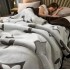 Blanket sofa Designer blanket H blanket Luxury Cover blanketh Winter Air conditioning blanket Office nap blanket Double thickened warm winter coral flannel (beige) Blanket sofa Designer blanket H blanket Luxury Cover blanketh Winter Air conditioning blanket Office nap blanket Double thickened warm winter coral flannel (beige)