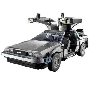 10300 classic Back to the Future Time machine building block model toy Christmas gift F250108