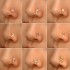 18K Gold Plated Copper Fake Nose Cuff Nose Rings For Women Crystal Non Piercing Gold Plated Clip On Nose Clip Hiphop Faux Body Jewelry Wholesale Price 18K Gold Plated Copper Fake Nose Cuff Nose Rings For Women Crystal Non Piercing Gold Plated Clip On Nose Clip Hiphop Faux Body Jewelry Wholesale Price