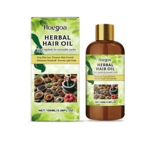 HOEGOA Herbal Effective Hydration Moisturizing Nourishing Scalp Improves Dry Frizzy Hair Care Oil