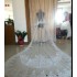 Buyers' PicksBest Selling Luxury Real Image Bridal Veils Wedding Veil Three Meters Long Veils Lace Shining Applique Sequin Crystals Two Layers Cathedral Length